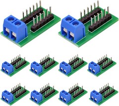 2×6 Position Terminal Block Distribution Module Size: 10PCS