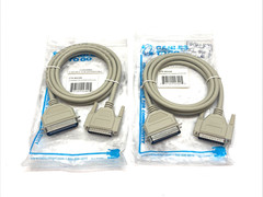 Cables To Go CTG #02300 6′ DB25 Male TO 36 Centronics Male LOT OF 2