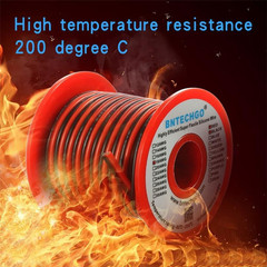 BNTECHGO 18 Gauge Flexible 2 Conductor Parallel Silicone Wire Spool Red Black Hi