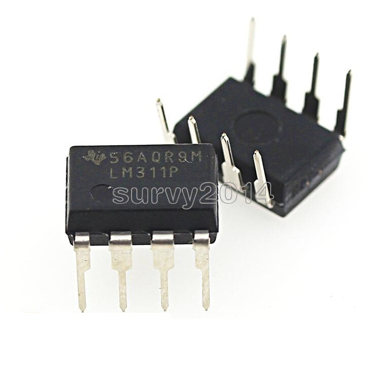 10PCS NEW LM311 LM311P IC DIFF COMP W/STROBE DIP-8