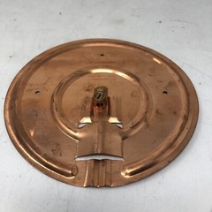 Blackburn GP-100 Copper Ground Plate 7-1/2″ Round 2-8 Guage Wire