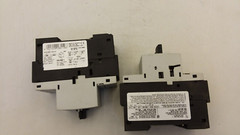 SIEMENS 3RV10211KA10 CIRCUIT BREAKER MOTOR PROTECT 9/12.5AMP 400/690VAC LOT OF 2