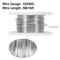 0.6mm 22AWG Heating Resistor Wire Nichrome Resistance Wires 16ft