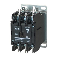 Eaton C25DND330A 30A Contactor, 110-120V, 50/60Hz, 3-Pole