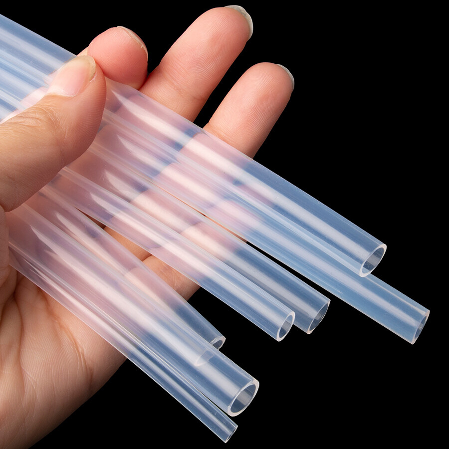 Clear PTFE Tube Hose Pipe ID 1/2/2.5/3/4/5/6/7/8mm & 1/8″ 1/2″ 3/8″ 1/2″ Sizes