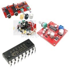 PT2399 DIP/SOP NE5532 Microphone Amplifier Board Reverberation Panel IC Suite