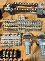 Lot of (18) Assorted Insulated Neutral – Ground Bars + Terminal Strips – READ