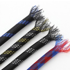 PET Nylon Expandable Braided Tube Sleeve Sheath Car Audio Cable Wire DIY 8-80mm