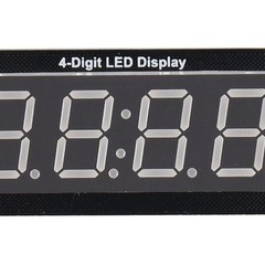 0.56in LED Disp Module 4 Digit 7 Segment Digital Tube Clock Module With Pin