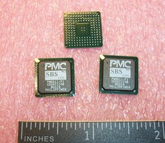 QTY (4) PM8611-PI PMC-SIERRA PBGA-160 SBI336 BUS SERIALIZER SBSLITE NOS