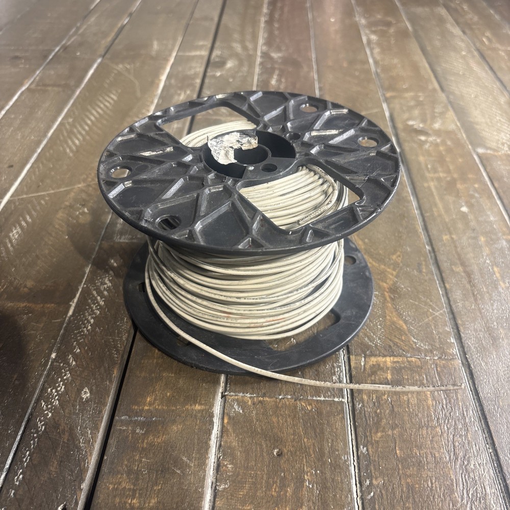 (100 FT) SOUTHWIRE E23919 (UL) 14 AWG WHITE WIRE 600V T90 NYLON OR TWN75