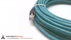HIRSCHMANN M224PVCSTJT10.0M, ETHERNET CABLE ASSEMBLY, 900001998, NEW* #224697