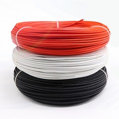 High Temperature Silicone Wire And Cable Tinned Copper Wire Glass Fiber Braided