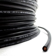 Eassan 12AWG Silicone Rubber Double Insulation Copper Wire BLACK E205197 6FT NEW