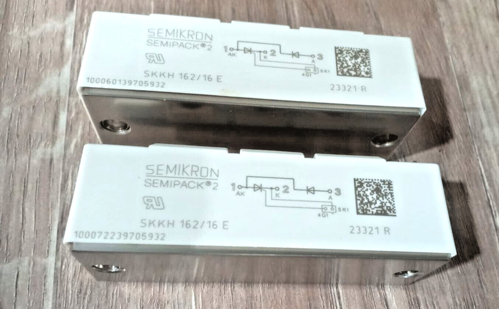 3Pcs Lots of SKKH162/16E SEMIKRON Thyristor IGBT MODULE SKKH162-16E- Brand New