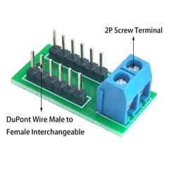 2×6 Position Terminal Block Distribution Module Size: 10PCS