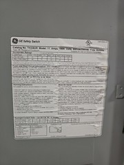 GENERAL ELECTRIC TH3363R / TH3363R 100 AMP 3P 600V FUSIBLE