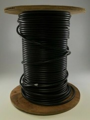 RG59 SIAMESE COAXIAL CABLE UNTERMINATED 75 Ω 3.6mm OD SECURITY CAMERA (50FT)