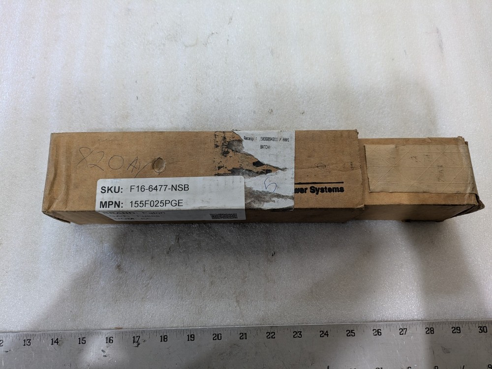 EATON COOPER POWER 155F025PGE FUSE 15.5KV 25 AMPS 50KA
