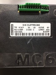 ELEKTROSISTEM SIG ELETTRIC80 MC-60 P HIGH FREQUENCY CONTROL 48V 600A
