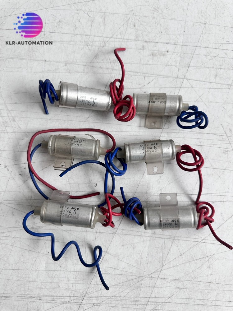 NCC DCR2 Capacitor 200V 50 Ohm x6pc