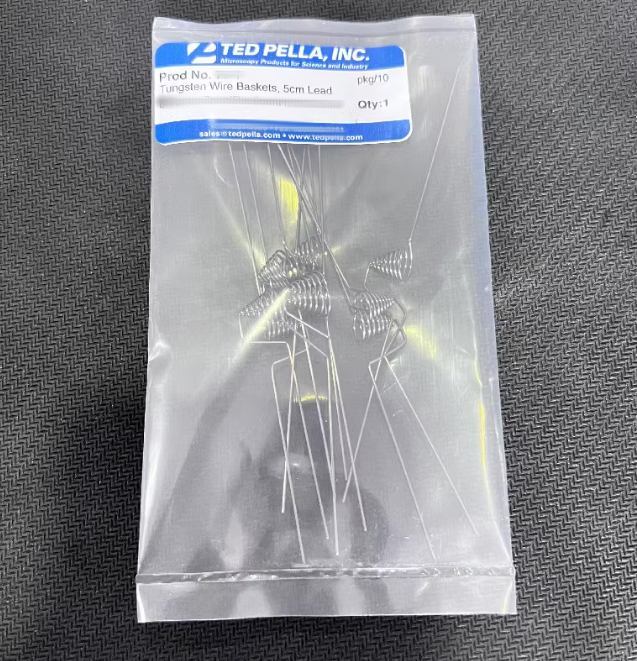 10Pcs/pack New 73-1 Single Strand Tungsten Wire Basket Tungsten Blue