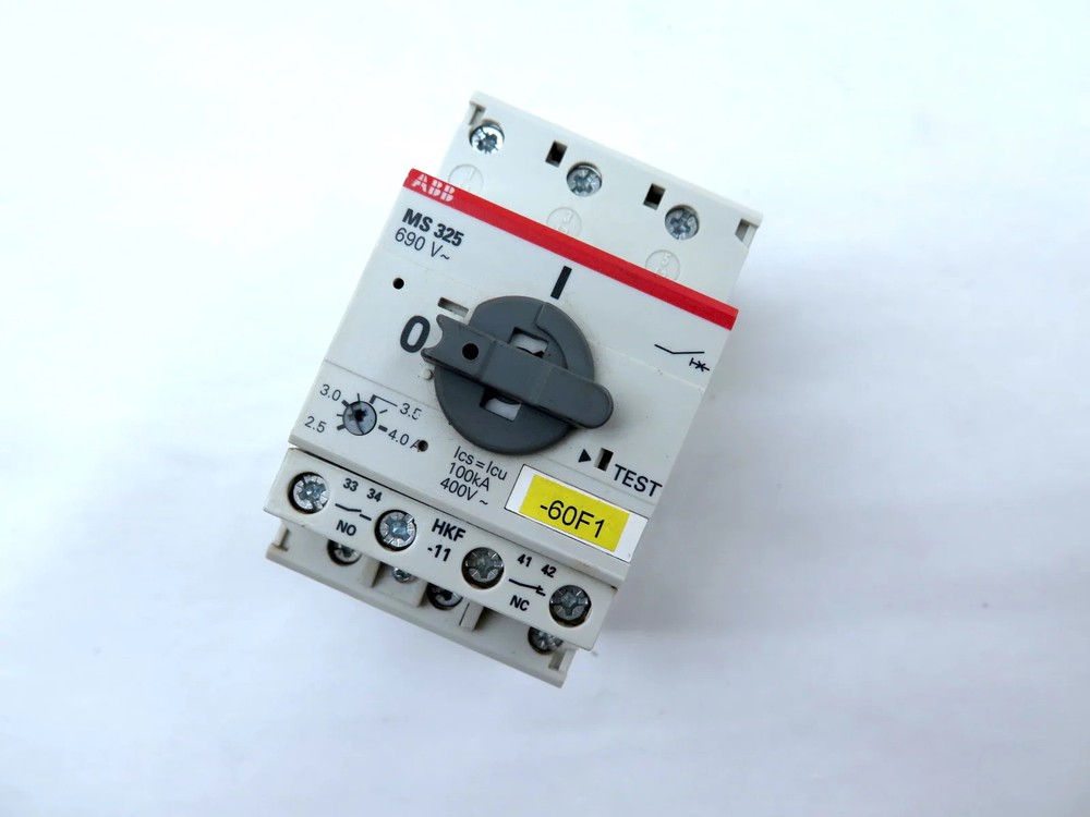ABB MS325 2.5-4A Engine Protection Motor Circuit Breaker