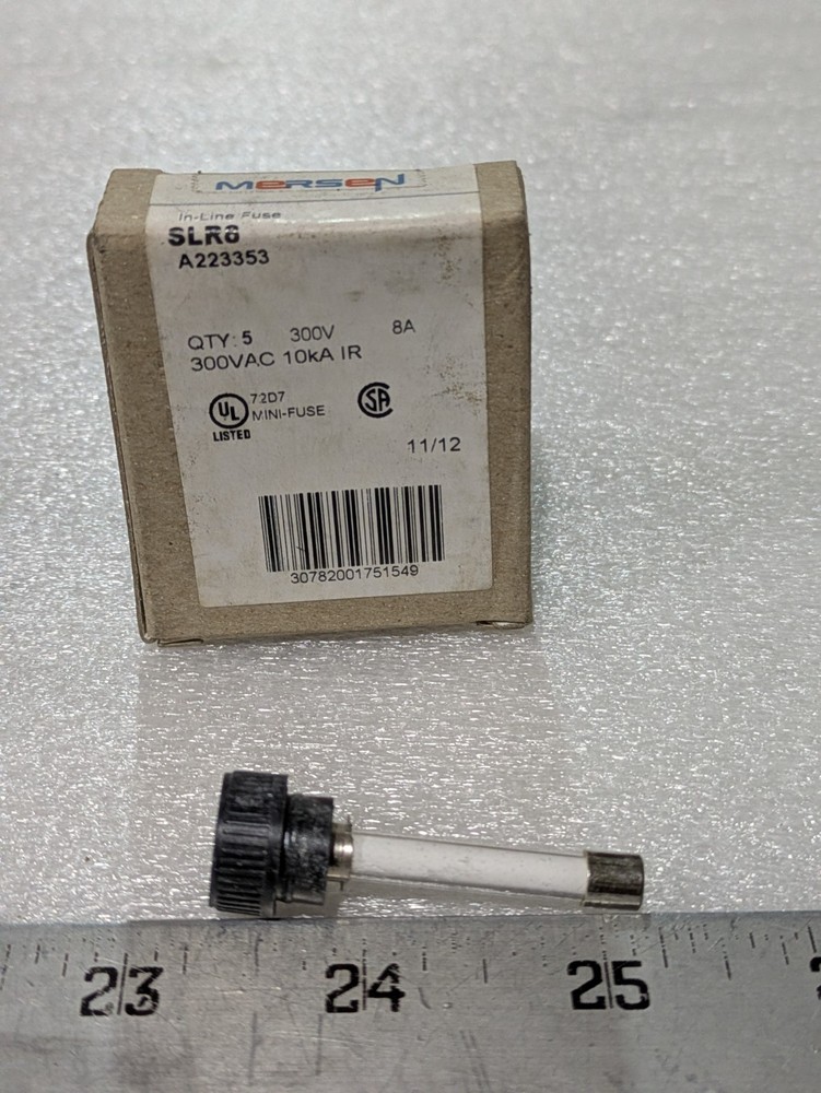 MERSEN SLR68 A223353 300VAC 10KA 8A (BOX OF 5)