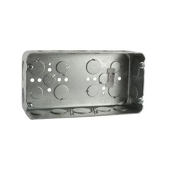Steel City H3BD-3/4-1, 8-5/8″ x 2-1/2″ x 4-1/2″, 3-Gang Electrical Gang Box, 1pc
