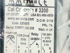 Lot 2pcs Cal Controls 3200 30 Days Warranty Fast Shipping!!!