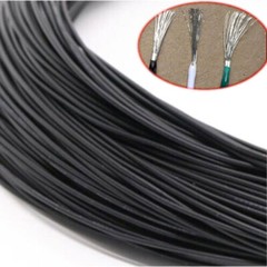 Black Equipment Wire Cable DIY Electrical Wire Flexible Cable UL1007 16~30AWG