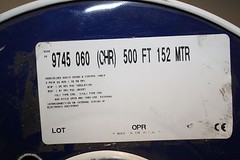 BELDEN 9745 060 CABLE UNSHLD MULTIPR 3PR 22AWG 300V sold by the foot