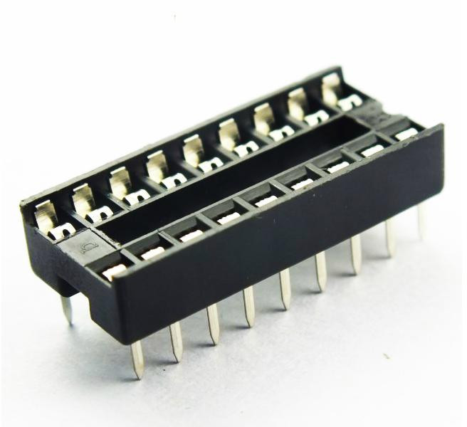 12PCS 18-Pin 18PIN DIL DIP IC Socket PCB Mount Connector NEW GOOD QUALITY