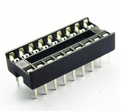 50PCS 18-Pin 18PIN DIL DIP IC Socket PCB Mount Connector NEW GOOD QUALITY
