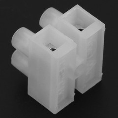 10Pcs 2Pack Terminal Block Wire Connector 10A Electrical Quick Splice Terminal