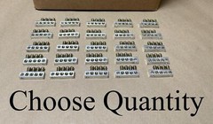 Ilsco 4 Port Post Panel Board Neutral Grounding Bar Kit 4-14 AWG AL9CU NB-17