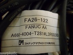 FANUC XGMF-15737 4 AXIS SERVO HAND CABLE FANUC LTD. A660-4004-T281 #L3R503B NOS