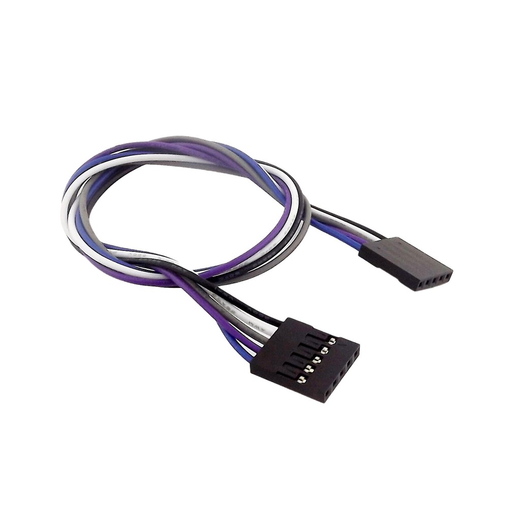 10pcs 30cm 5P -5P Connector Female to Female Dupont Wire Cable Line 2.54mm