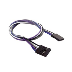 10pcs 30cm 5P -5P Connector Female to Female Dupont Wire Cable Line 2.54mm