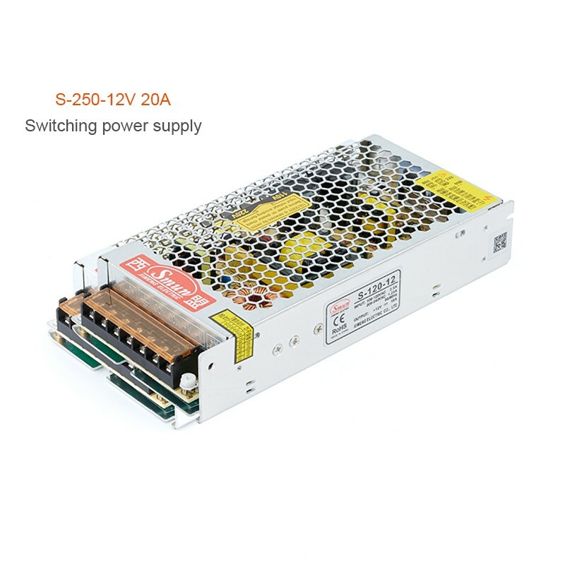 Maxgeek 12V 20A Switch Power Supply Battery Charger Module for Generator LED
