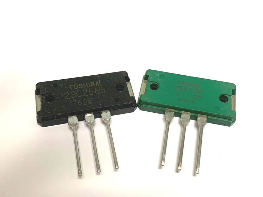 1 PAIR 2SC2565+2SA1095 PNP+NPN SI AUDIO PWR AMPNew Original TOSHIBA