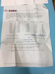 MKS BARATRON 590A01TRC, 1 TORR, +/-13 VDC, 0-10 VDC, 159282