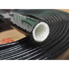 4mm-130mm Silicone / Fibreglass Fire Sleeving HIGH TEMP Sleeve Insulating Hose