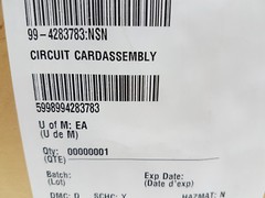 5998-99-428-3783 Circuit Card Assembly