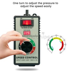 4000W Electronic Voltage Regulator Stepless AC Motor Speed Controller 110V/220V