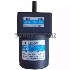 1PCS NEW ZD Speed Motor 220V 25W 4IK25GN-C + 4GN20K 4GN 20K GEARHEAD