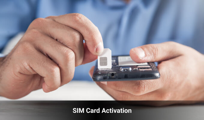SIM Card Activation 