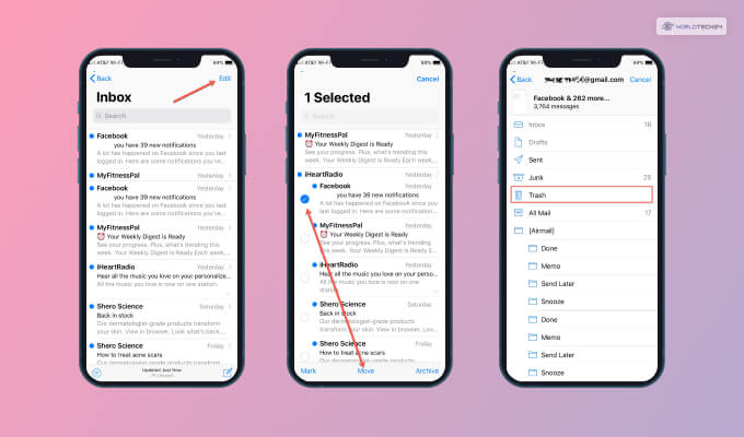 How To Empty Email Trash On iPhone