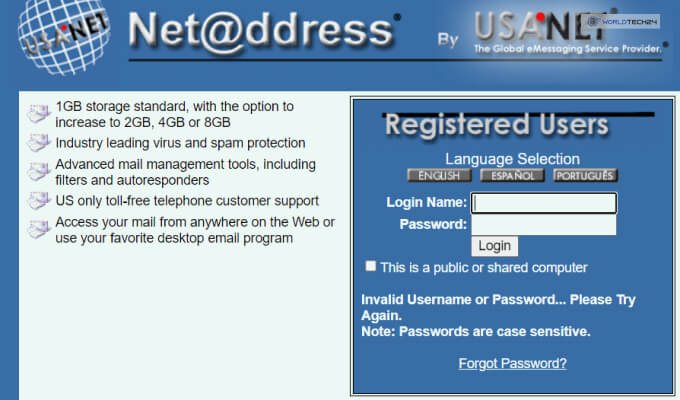 How To Create A Netaddress Email Account