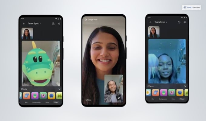Using Visual Effects For Google Meet On Your Smartphone